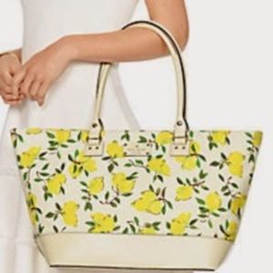 ♠️Kate Spade Wellesley Large Lemon Tote